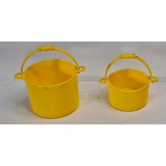 Barbie Vtg Dream House Kitchen Accessories Pots Pans Lot Of 8 - Picture 4 of 9